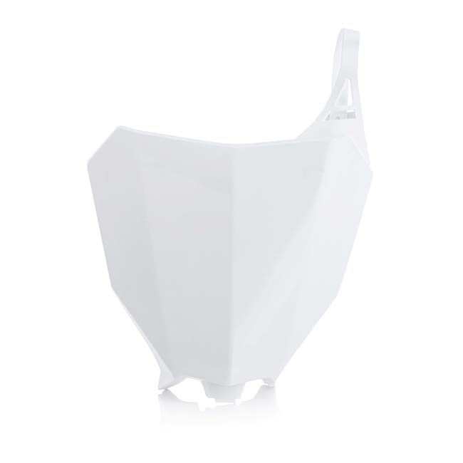 Front No. plate CRF450R/RX 17/18 250R 2018 White Acerbis [A]