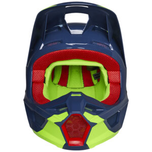Fox V1 VENZ ECE Motocross Helmet Dark Indigo - Image 5