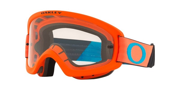Motocross Goggles Oakley O Frame 2.0 Pro XS Youth Tuff Blocks Orange/Blue