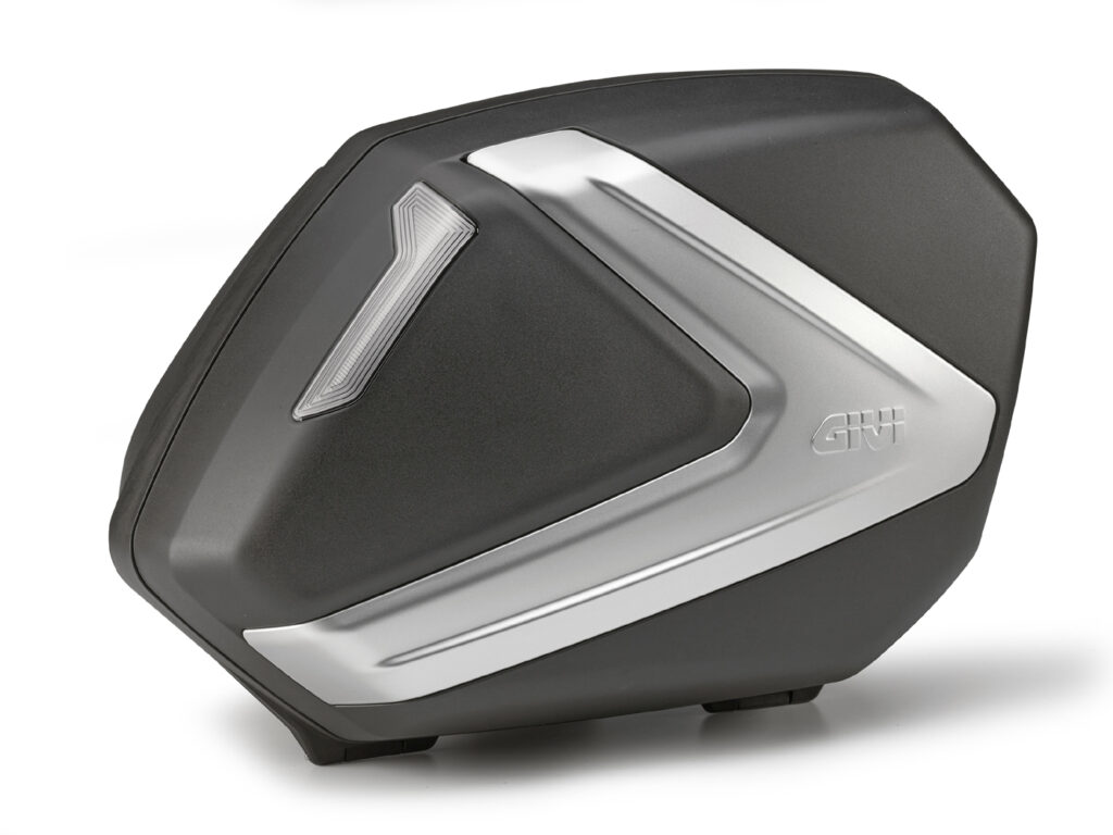 MONKEY SIDE PANNIER PAIR (PLX/PLXR) 37LT V37 BLACK/SILVER TECH