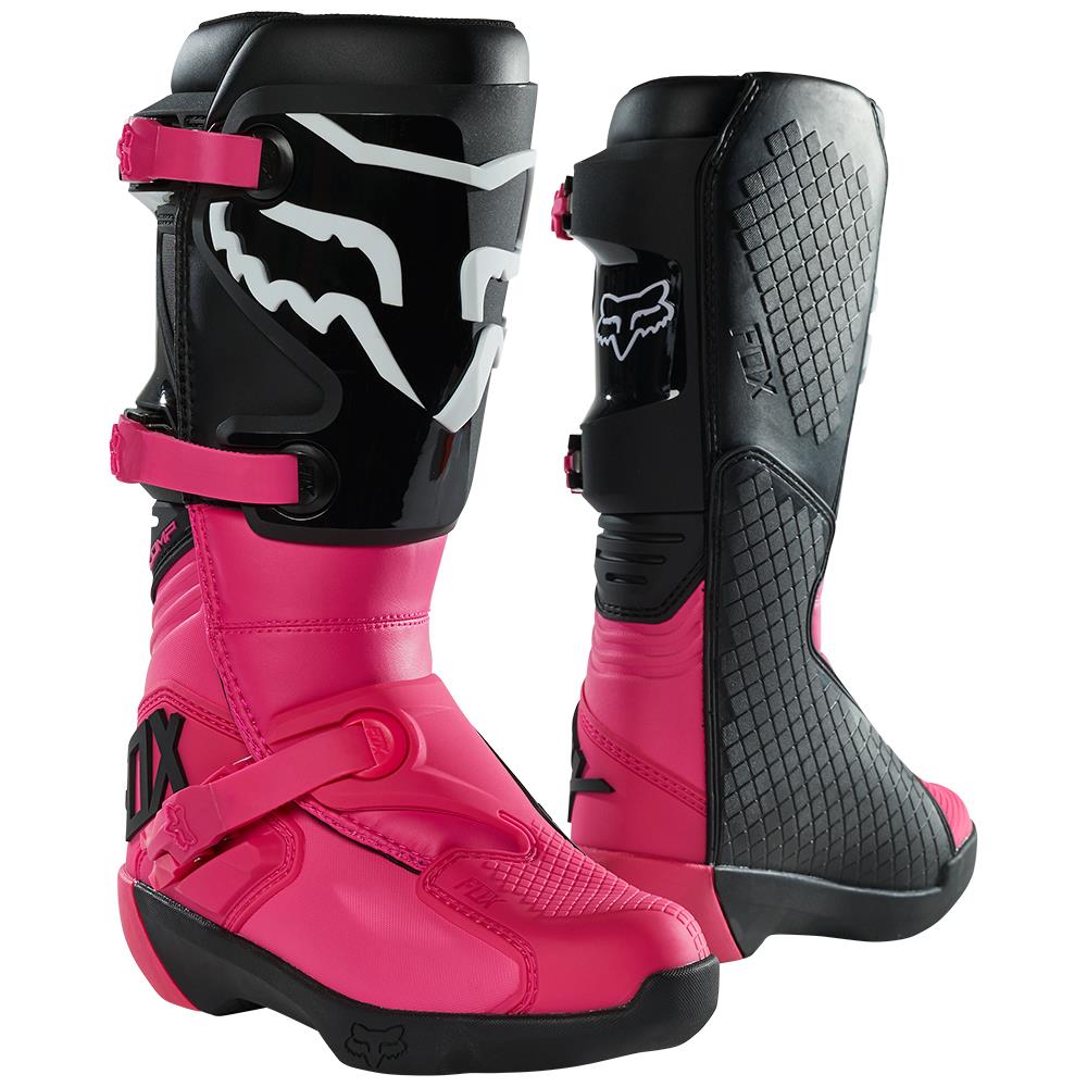 Fox Comp Motocross Boots Ladies Black/Pink