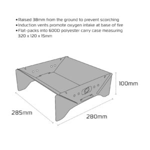 OXFORD FIRE PIT (INCLUDING THE CARRYING CASE) - Image 3