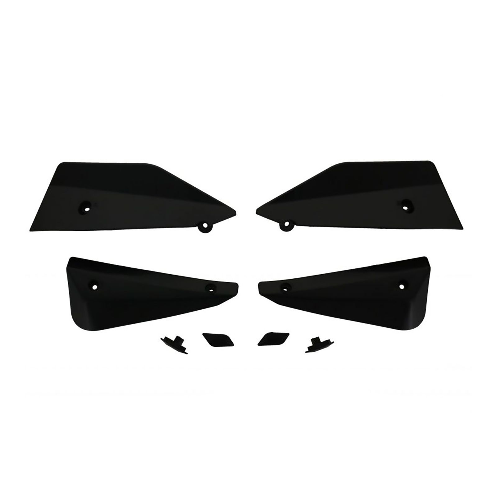 BARKBUSTERS HANDGUARD SABRE DEFLECTOR & PLUG SET - BLK - Image 1