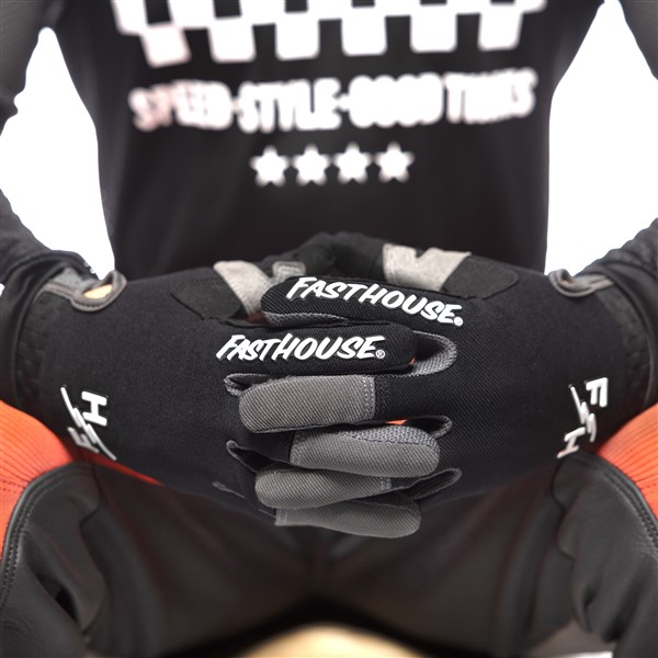 Fasthouse Speed Style Motocross Gloves Black/Gray