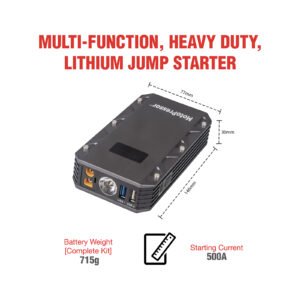 Rocky Creek Motor PRessor Jump Starter 500AMP - Image 3