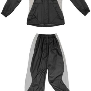 Spidi Sirens Rain Suit Lady Black/Silver - Image 1