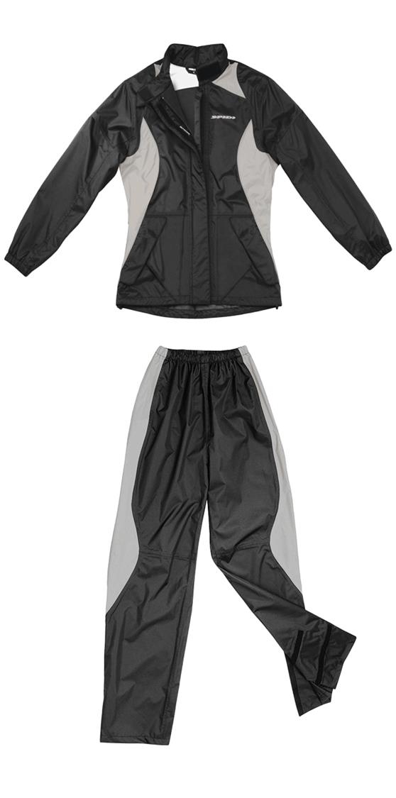 Spidi Sirens Rain Suit Lady Black/Silver - Image 1