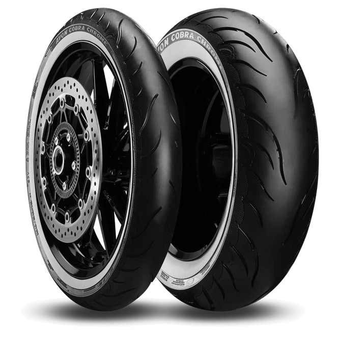 Avon AV92 Cobra Chrome Rear Road Tyre 150/80x16 (Bias)