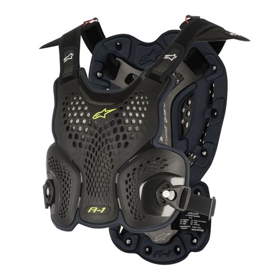 Chest Protector Alpinestars A-1 Roost Guard Black/Anthracite