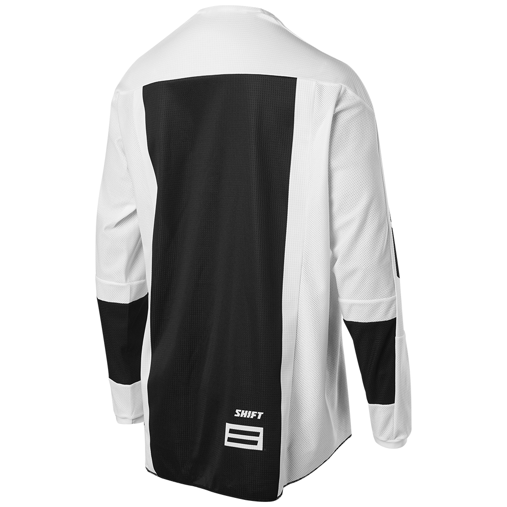 Motocross Jersey Whit3 Label Archival Black/White