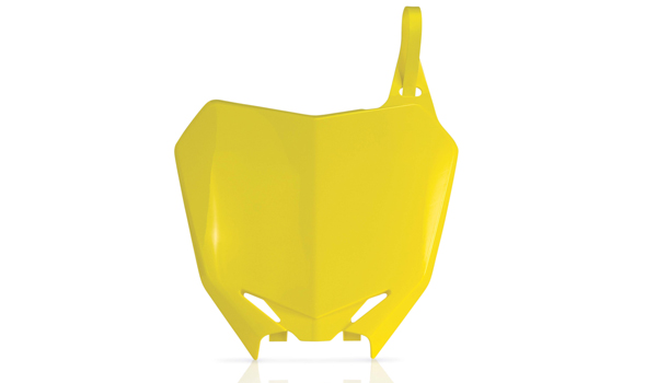 Front No.plate RMZ450 yellow 08/18 Acerbis [A]