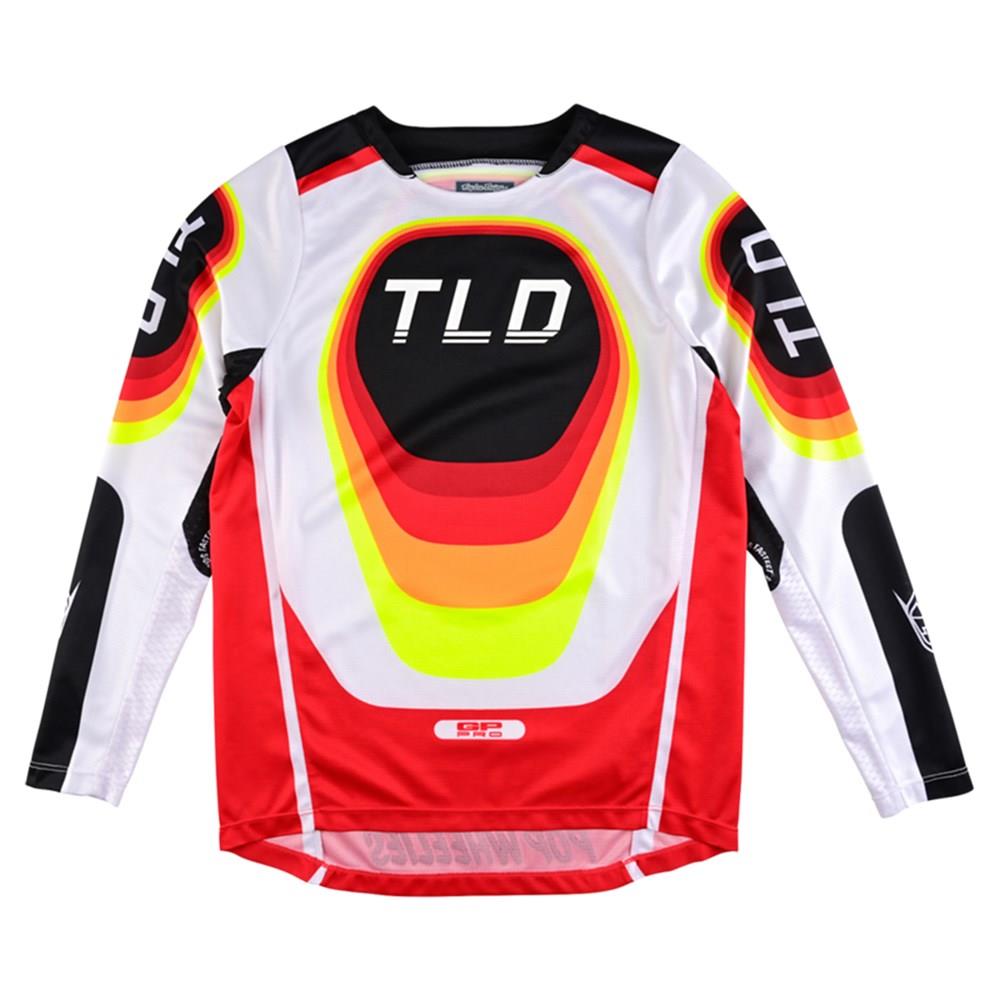 Troy Lee Designs GP Pro Reberb Motocross Jeresy Youth Red / White