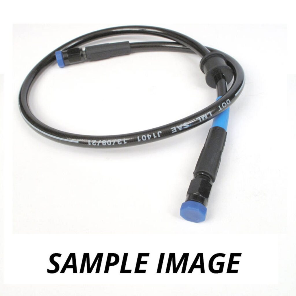 WHITES PREMADE BRAKE LINE 300mm - DARK SMO STEEL