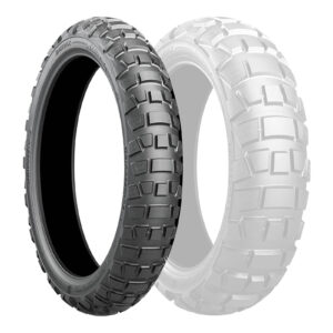 Bridgestone AX41 Tubeless Front Adventure Tyre 90/100x19 - Image 1