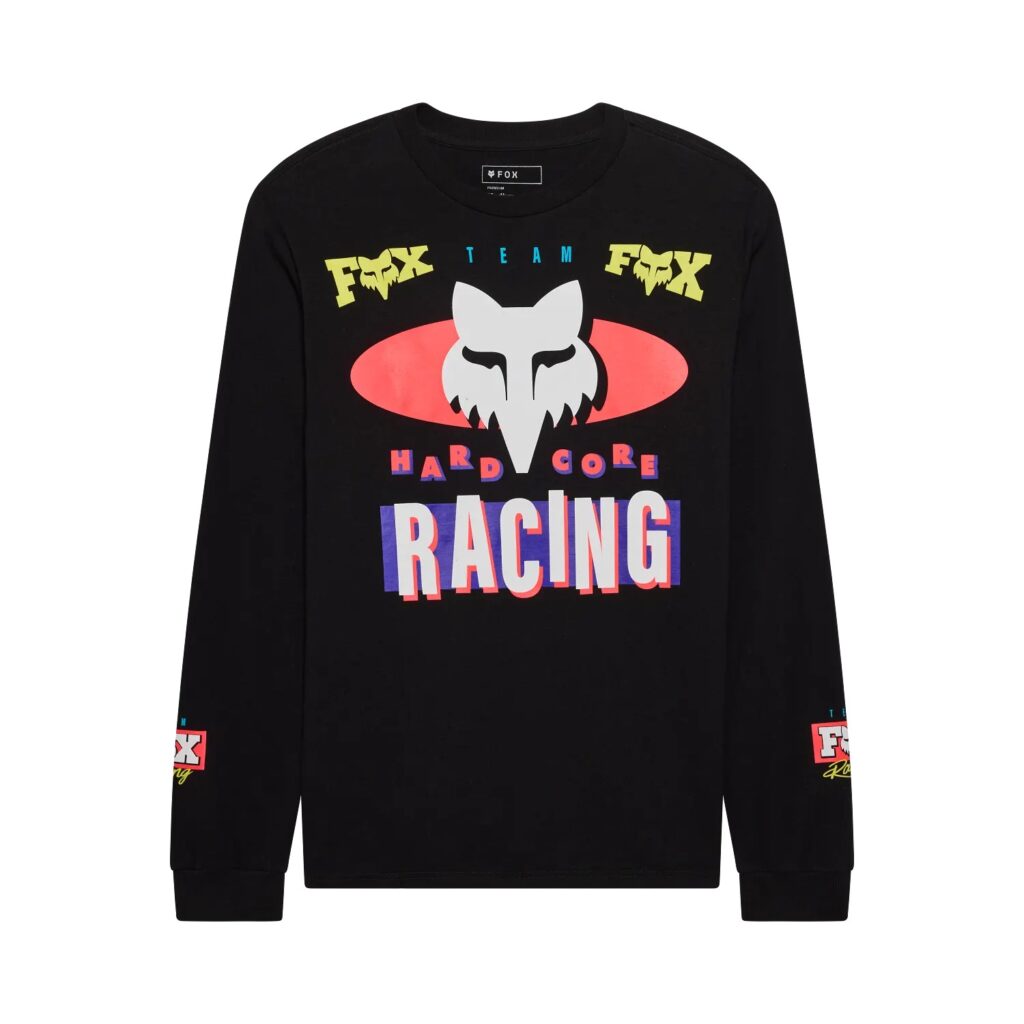 Fox Hardcore 195 Original Long Sleeve Tee Black