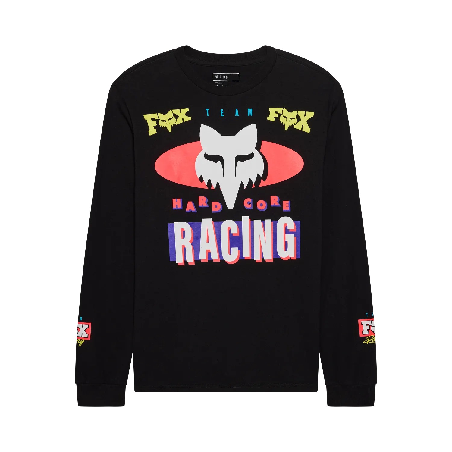 Fox Hardcore 195 Original Long Sleeve Tee Black - Image 1
