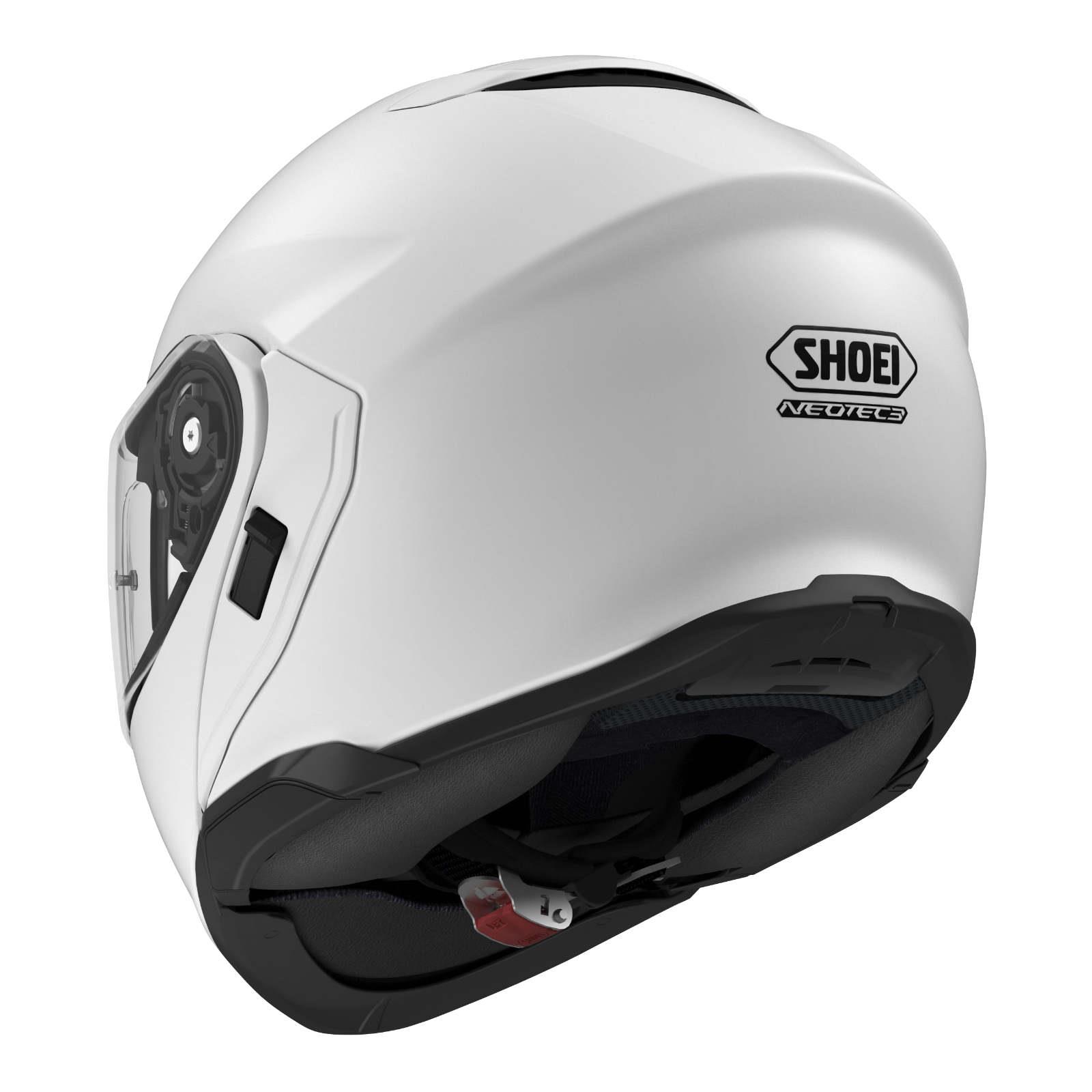 Shoei Neotec 3 Flip Front Helmet - White - Image 2