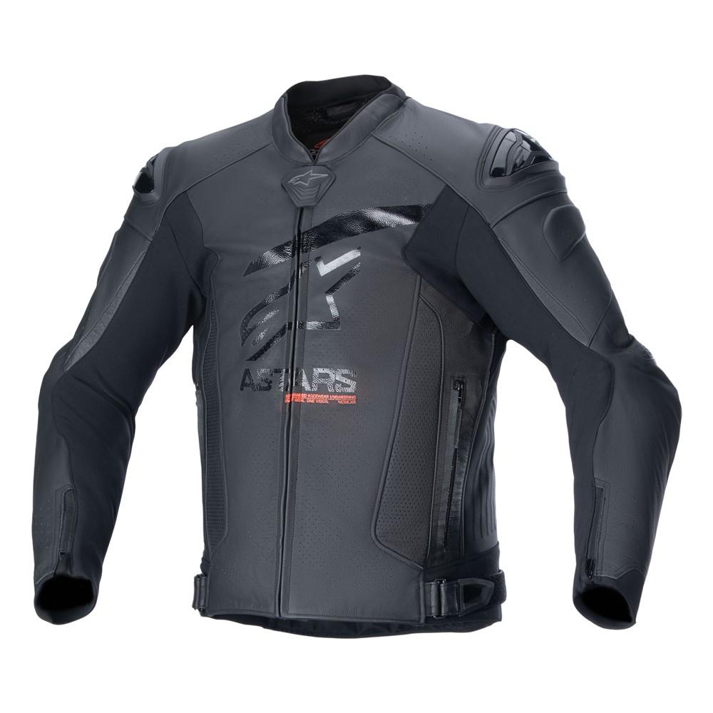 Alpinestars GP Plus R v4 Airflow Leather Jacket Black/Black