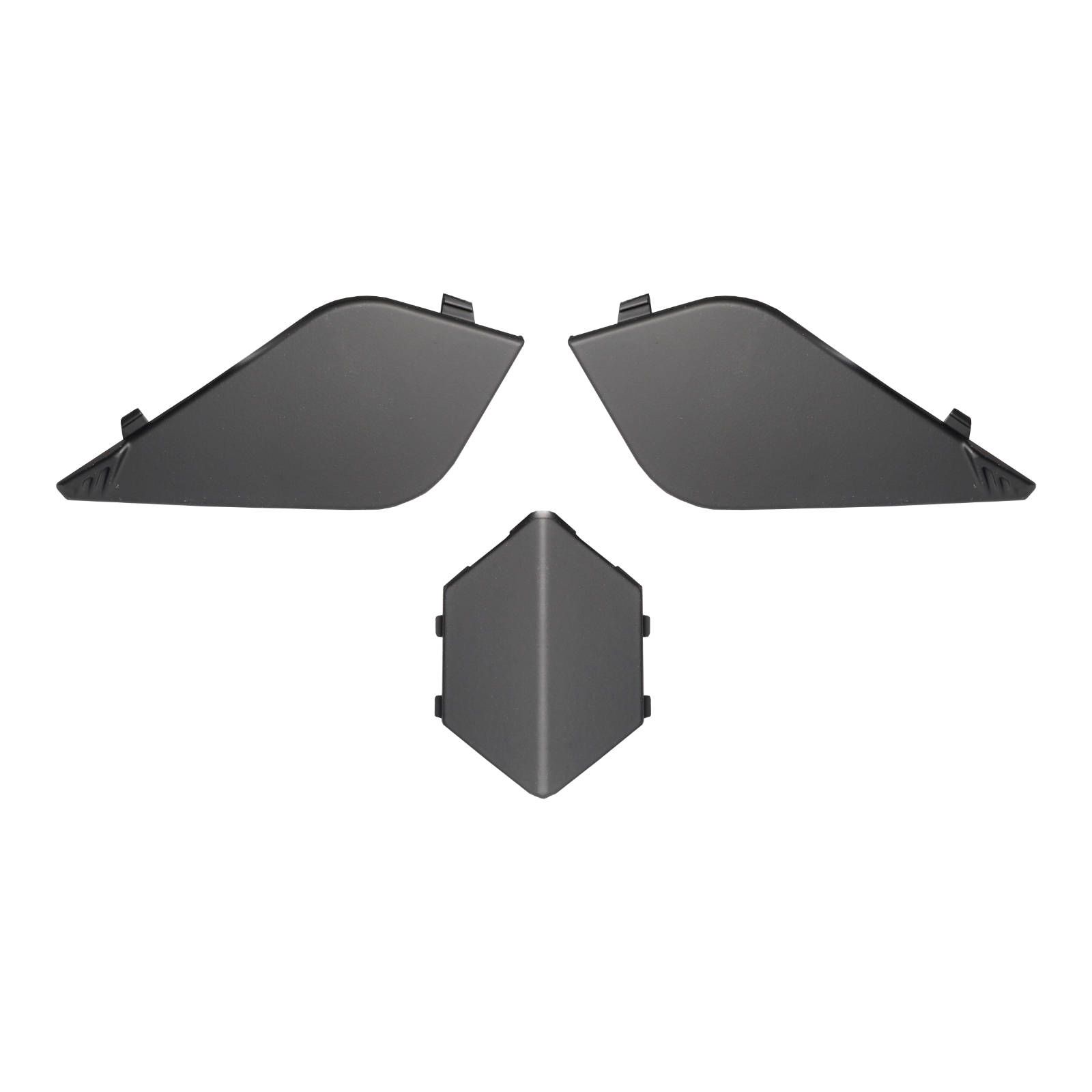 MX701 COVER SIDE SCREW PEAK MATT BLACK - Image 1