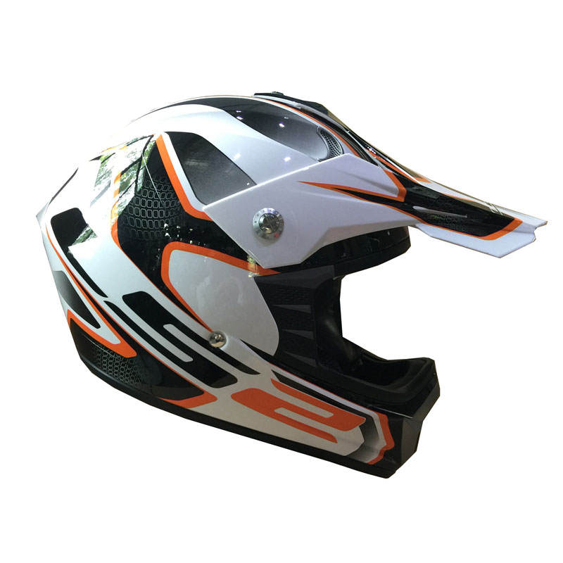Motocross Helmet Youth LS2 MX426 Compass Orange