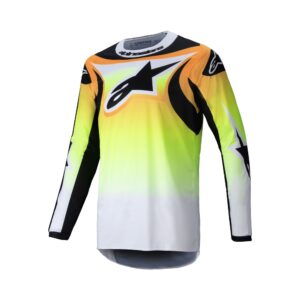 Alpinestars Fluid Wurx Motocross Jersey Yellow/Black - Image 1