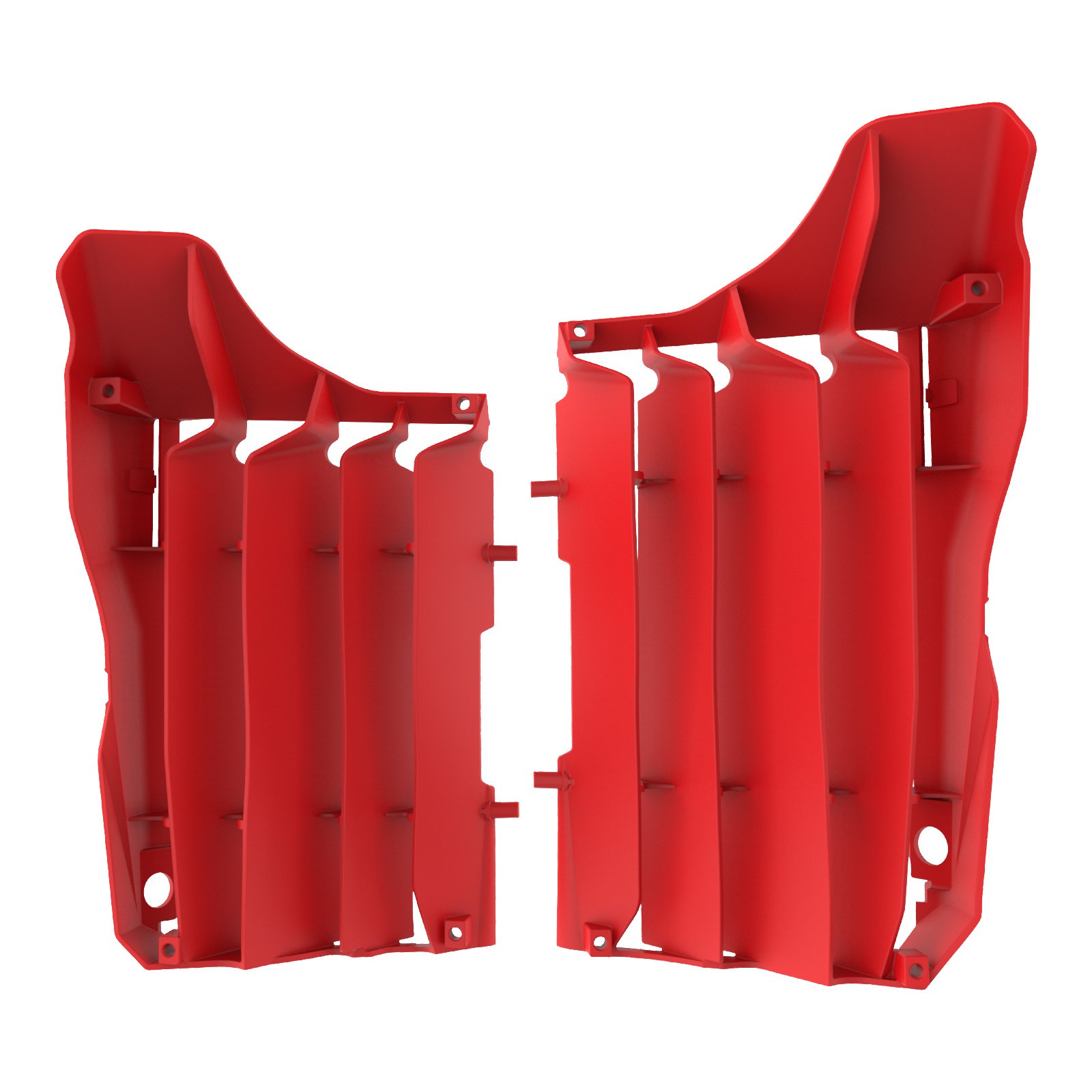 RADIATOR LOUVERS HON CRF250R 18- RED - Image 1