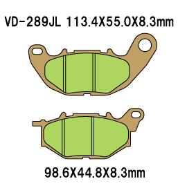 Vesrah Disc pads VD289JL Front [A]