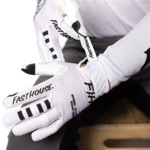 Fasthouse Elrod OG Motocross Gloves White - Image 7