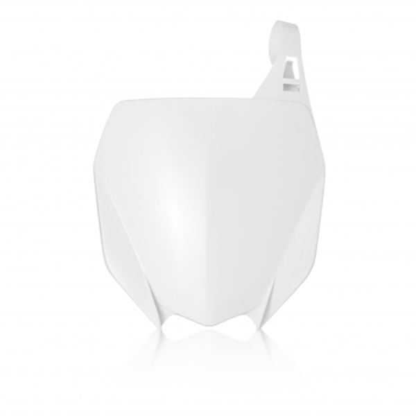 Front No. plate YZF450 2018-22 YZ250F 19-23 White Acerbis [A]