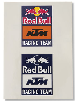 Sticker Set KTM Redbull Racing Team
