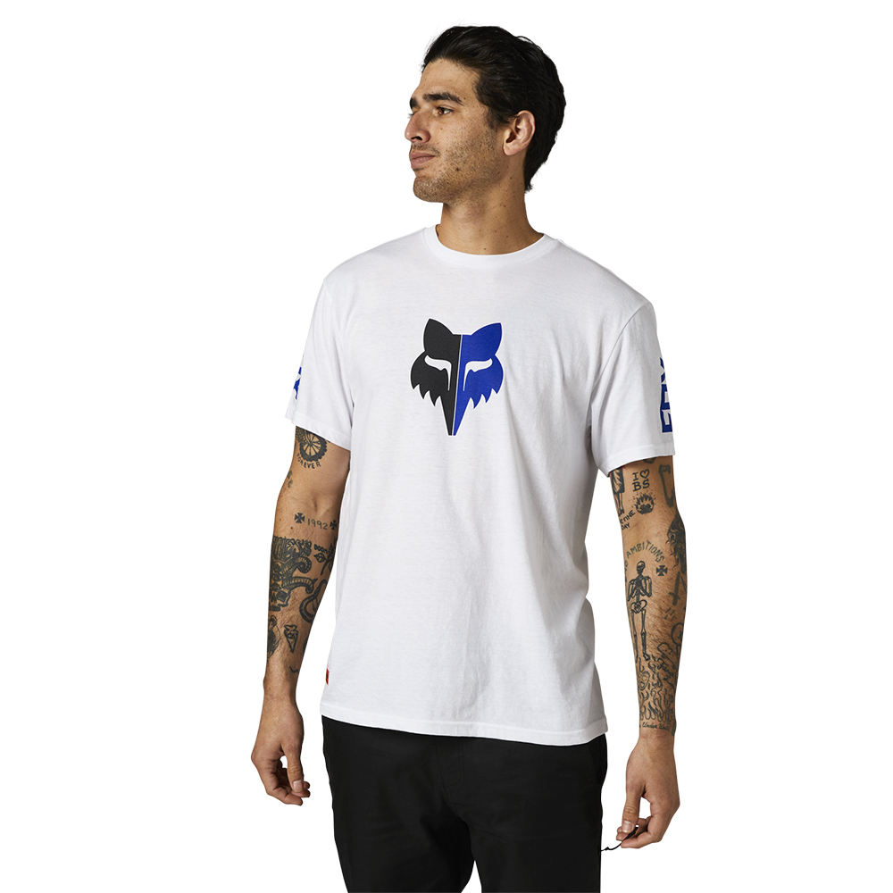 Fox Peril Tee Dark Indigo