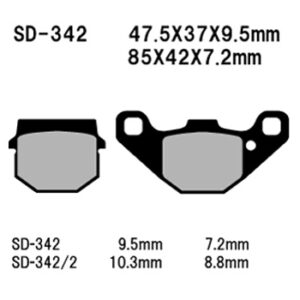 Vesrah disc pads SD342 [] - Image 1
