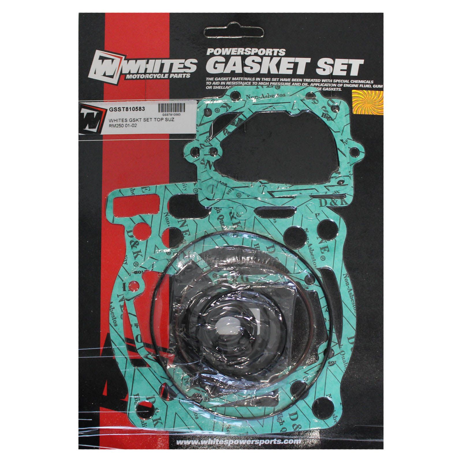 WHITES GASKET SET TOP SUZ RM250 01-02 - Image 1
