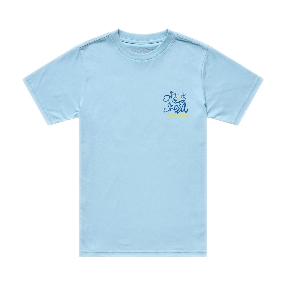 Troy Lee Designs Heritage Tee Youth Dawn Blue