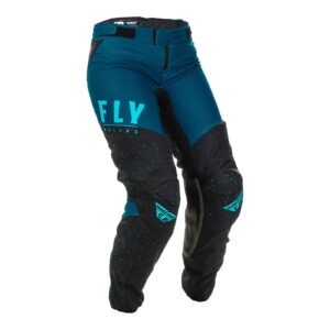 Motocross Pants Fly Lite Ladies Navy/Blue/Black - Image 2