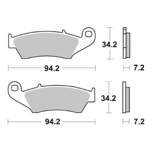 Brembo Brake Pad - Sintered Enduro - Image 3