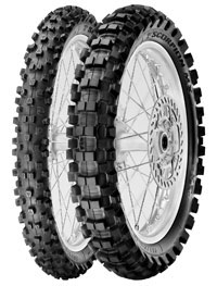 Rear Motocross Tyre Pirelli SCMX Extra Medium 100/100x-18