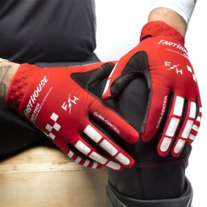 Fasthouse Toaster Motocross Gloves Red/White - Image 4