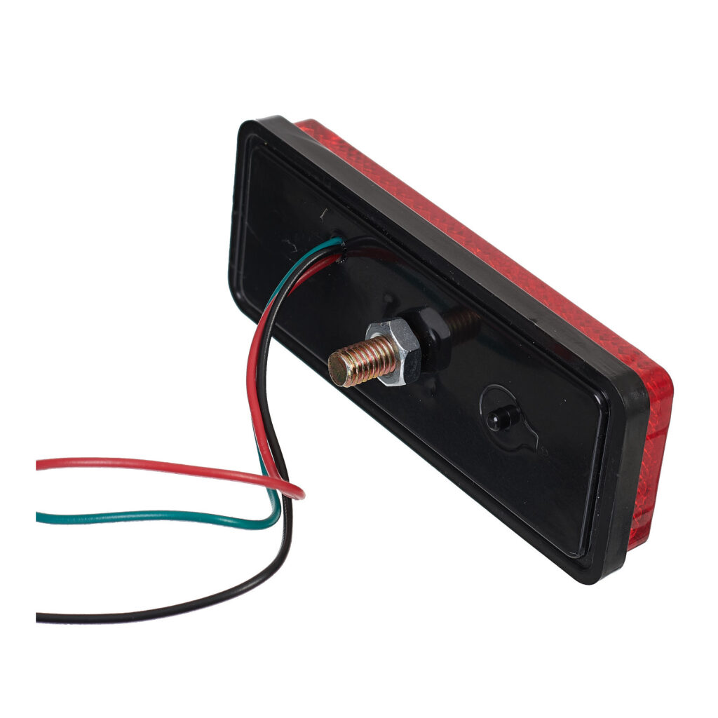 WHITES BLOCK LED TAIL LIGHT - COMPACT RECTANGULAR - 35MM X 9