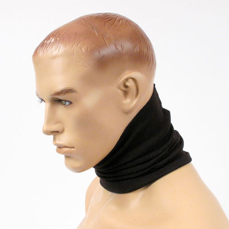WHITES NECK WARMER -BLK