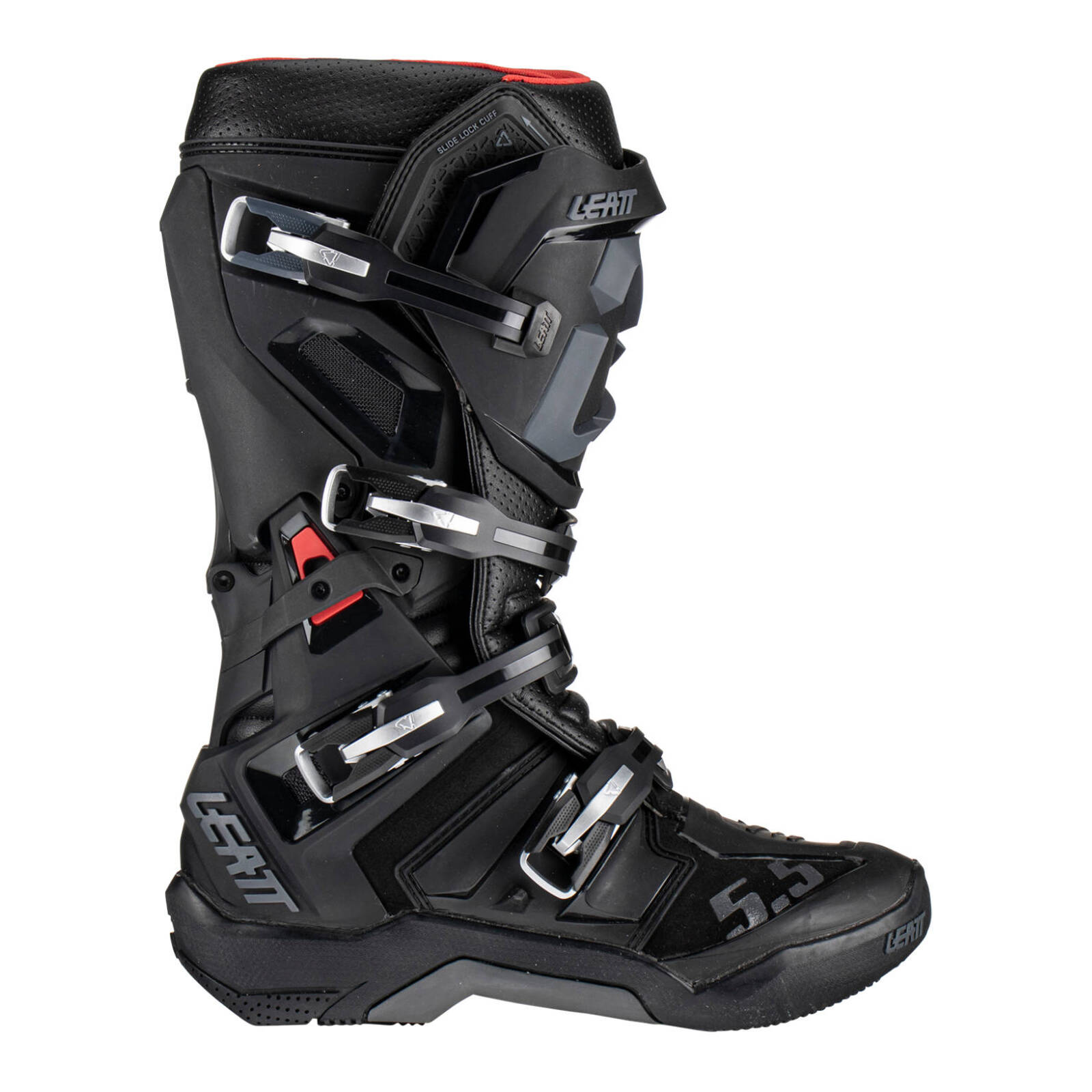 Leatt 5.5 Flexlock Motocross Boots - Black - Image 2