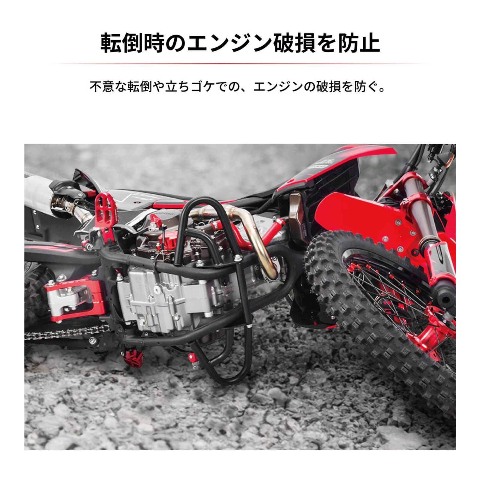 Zeta Pipe Engine Guard - Honda CRF250L ('21-) - Image 17