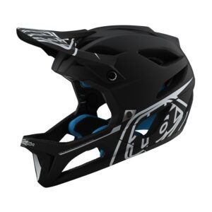 Helmet Troy Lee Stage AS Stealth Black/Silver - Image 1