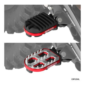 Zeta Adventure Foot Pegs CRF250L/Rally '12- CRF1000L/1100L ' - Image 2