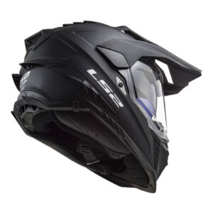 LS2 MX701 Explorer Adventure Helmet Matte Black - Image 4