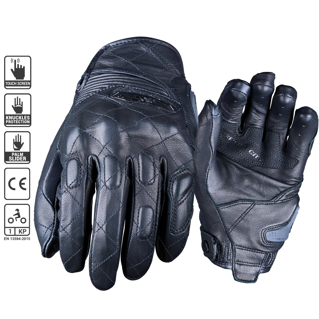 Five Sport City EVO Urban Road Gloves Ladies Black - Image 1