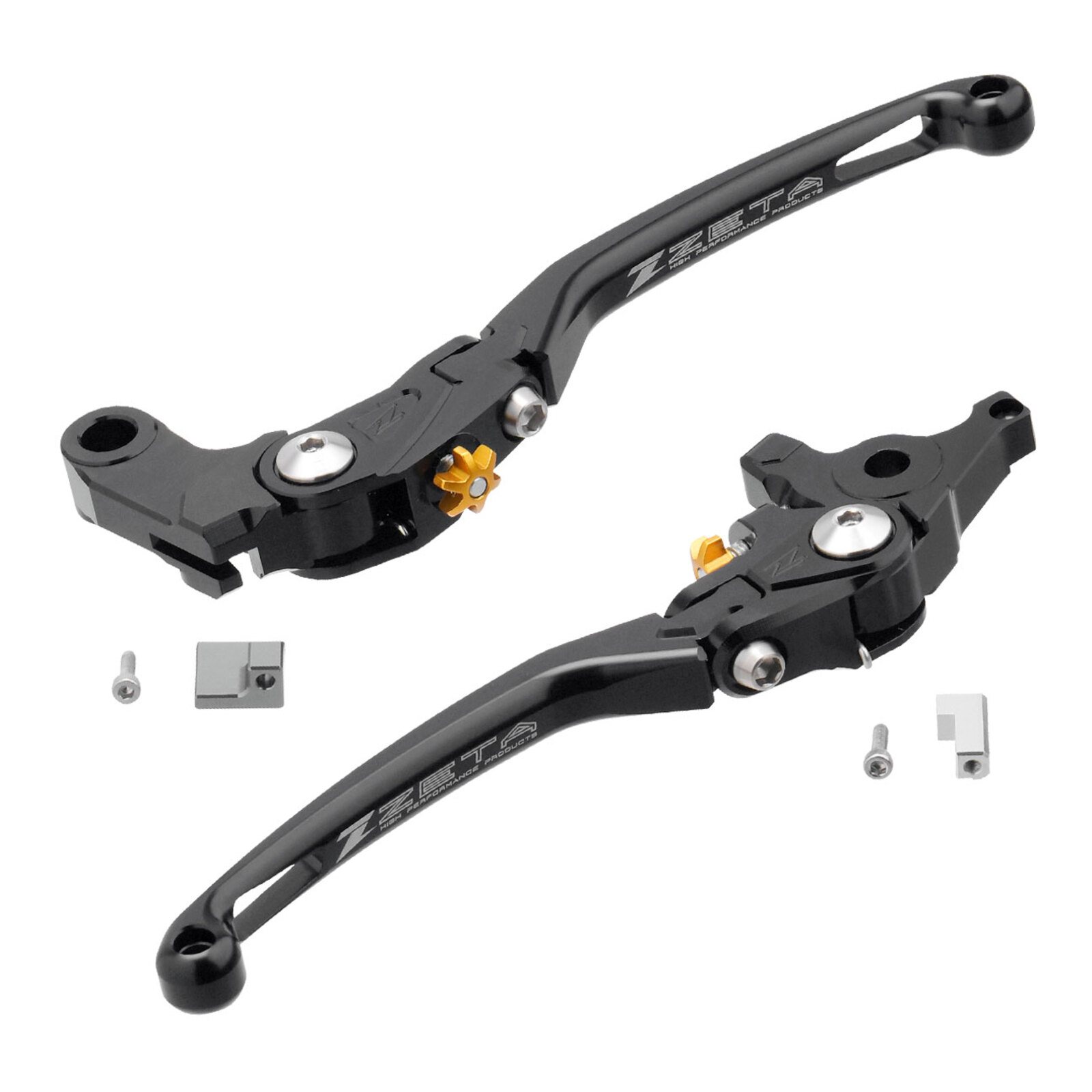 Zeta Pilot Lever Set - Yamaha MT-09 / MT-07 ('14-) - Black - Image 6