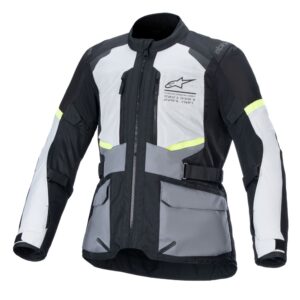 Alpinestars Andes Air Drystar Adventure Jacket Ice Grey/Dark Grey - Image 1