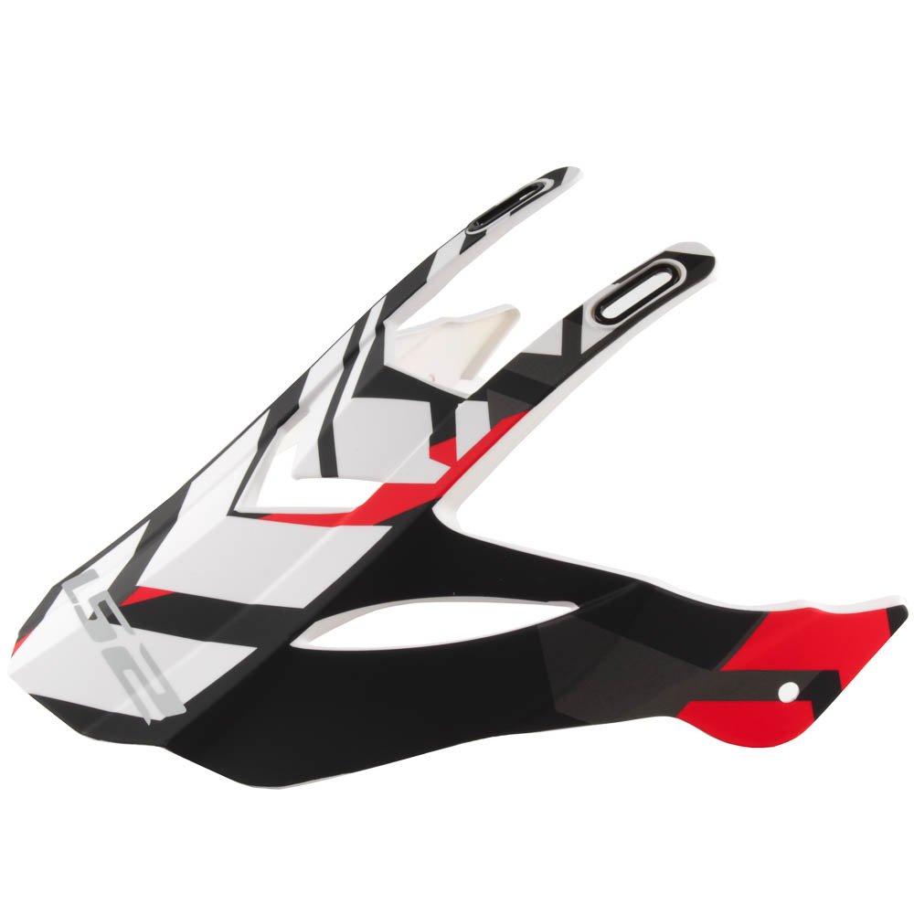 LS2 MX436 PIONEER PEAK XTREME MAT BLK/WHT/RED
