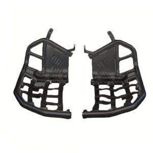 Artrax LTZ400 04/08 Race nerf bars Suzuki KFX400 Black - Image 2